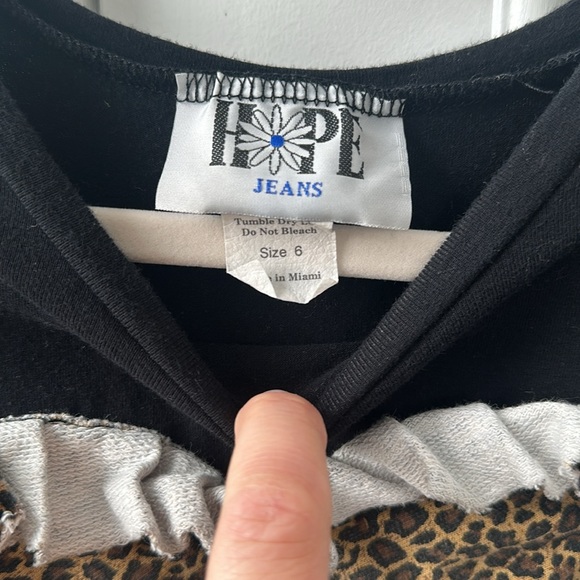 Hope Jeans Leopard Heart Dress - Picture 2 of 3